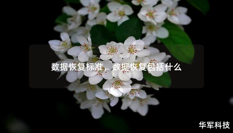 數(shù)據(jù)恢復(fù)標(biāo)準(zhǔn)，數(shù)據(jù)恢復(fù)包括什么