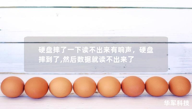 硬盤摔了一下讀不出來有響聲，硬盤摔到了,然后數(shù)據(jù)就讀不出來了