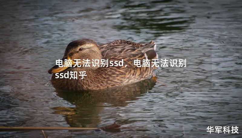 電腦無法識別ssd，電腦無法識別ssd知乎