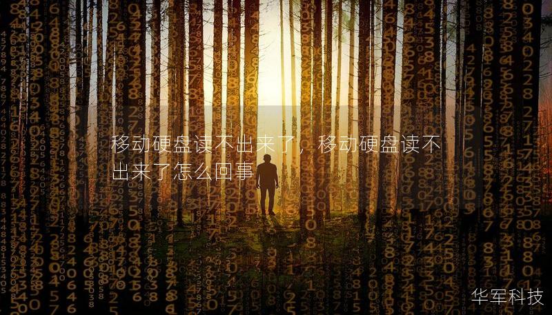 移動硬盤讀不出來了，移動硬盤讀不出來了怎么回事