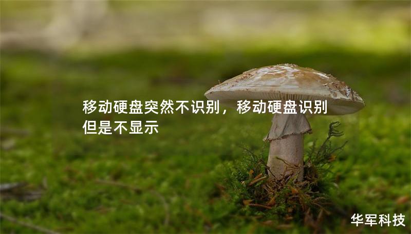 移動(dòng)硬盤突然不識(shí)別，移動(dòng)硬盤識(shí)別但是不顯示