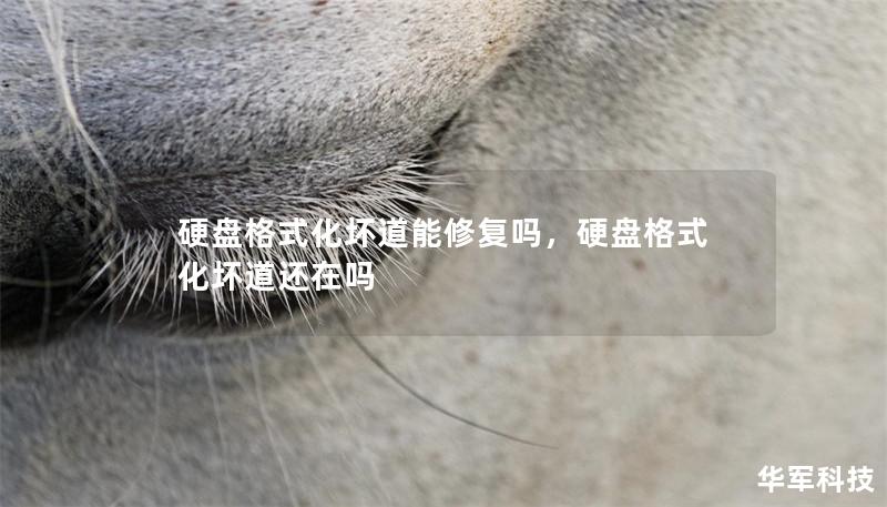 硬盤格式化壞道能修復嗎，硬盤格式化壞道還在嗎