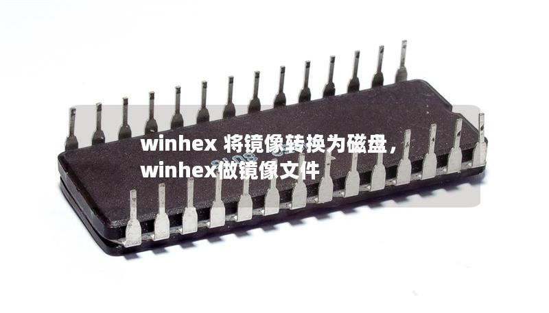 winhex 將鏡像轉(zhuǎn)換為磁盤(pán)，winhex做鏡像文件