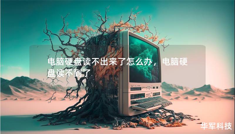 電腦硬盤讀不出來了怎么辦，電腦硬盤讀不到了