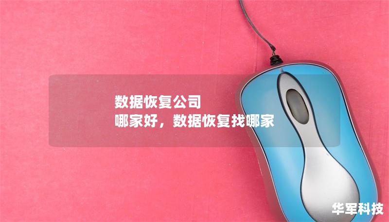 數(shù)據(jù)恢復(fù)公司 哪家好，數(shù)據(jù)恢復(fù)找哪家