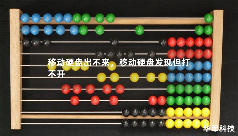 移動(dòng)硬盤出不來(lái)，移動(dòng)硬盤發(fā)現(xiàn)但打不開(kāi)