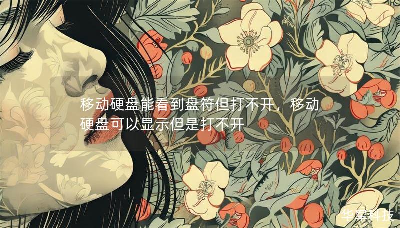 移動(dòng)硬盤能看到盤符但打不開，移動(dòng)硬盤可以顯示但是打不開