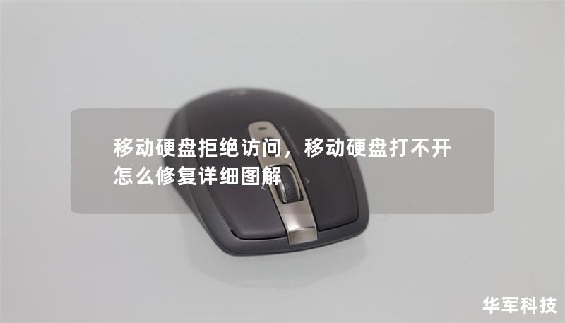 移動硬盤拒絕訪問，移動硬盤打不開怎么修復詳細圖解