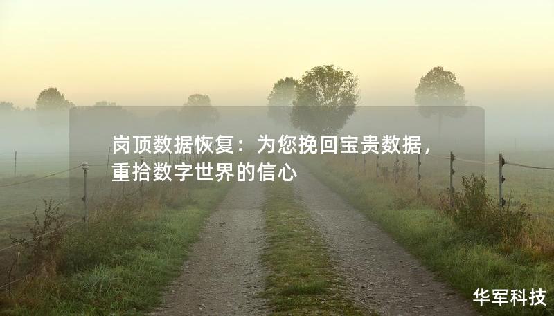 崗頂數(shù)據(jù)恢復(fù)：為您挽回寶貴數(shù)據(jù)，重拾數(shù)字世界的信心