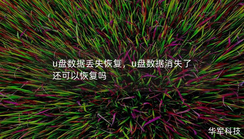 u盤數(shù)據(jù)丟失恢復(fù)，u盤數(shù)據(jù)消失了還可以恢復(fù)嗎
