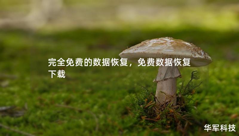 完全免費的數(shù)據(jù)恢復(fù)，免費數(shù)據(jù)恢復(fù)下載