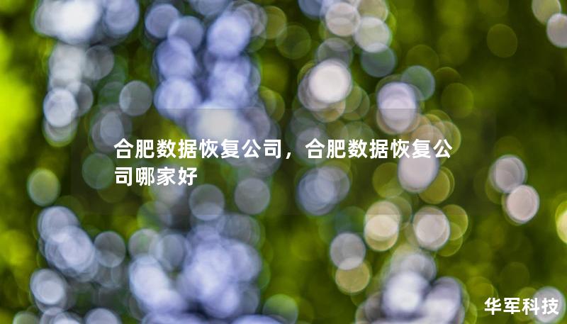 合肥數(shù)據(jù)恢復(fù)公司，合肥數(shù)據(jù)恢復(fù)公司哪家好