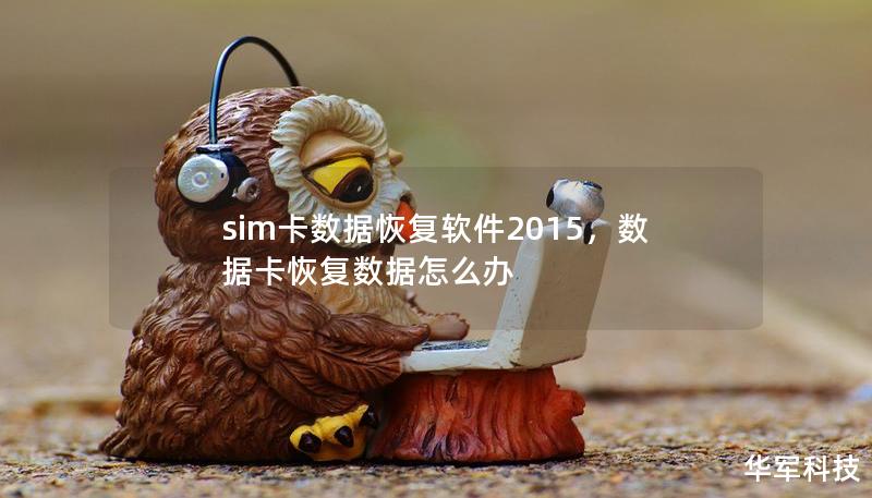 sim卡數(shù)據(jù)恢復(fù)軟件2015，數(shù)據(jù)卡恢復(fù)數(shù)據(jù)怎么辦