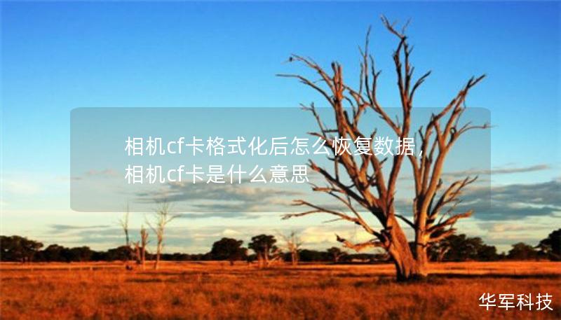 相機(jī)cf卡格式化后怎么恢復(fù)數(shù)據(jù)，相機(jī)cf卡是什么意思