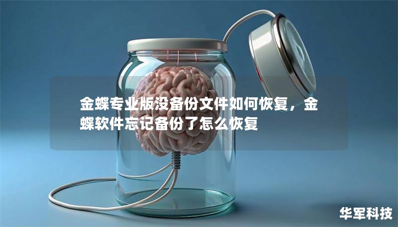 金蝶專業(yè)版沒備份文件如何恢復(fù)，金蝶軟件忘記備份了怎么恢復(fù)