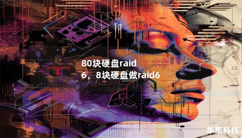 80塊硬盤raid 6，8塊硬盤做raid6