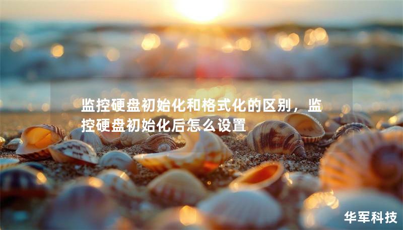 監(jiān)控硬盤初始化和格式化的區(qū)別，監(jiān)控硬盤初始化后怎么設(shè)置