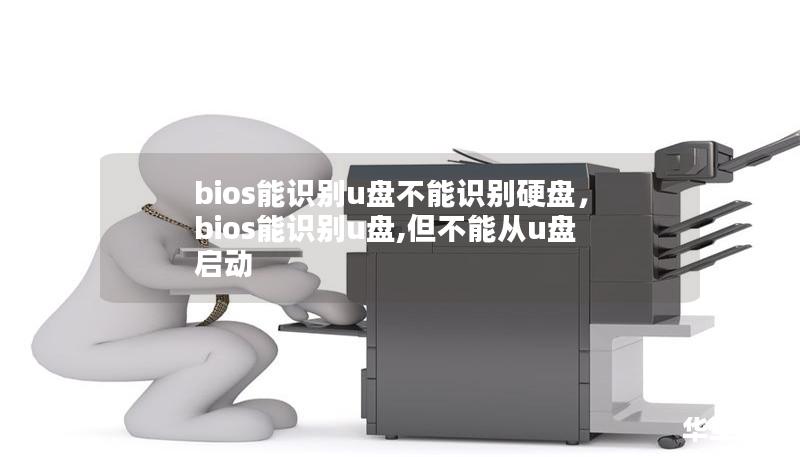 bios能識別u盤不能識別硬盤，bios能識別u盤,但不能從u盤啟動