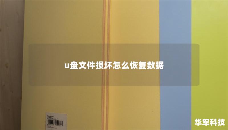 u盤文件損壞怎么恢復(fù)數(shù)據(jù)