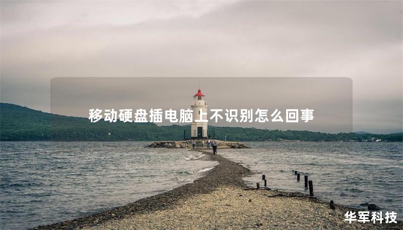 移動硬盤插電腦上不識別怎么回事