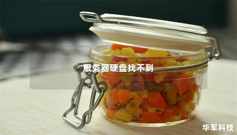服務(wù)器硬盤(pán)找不到