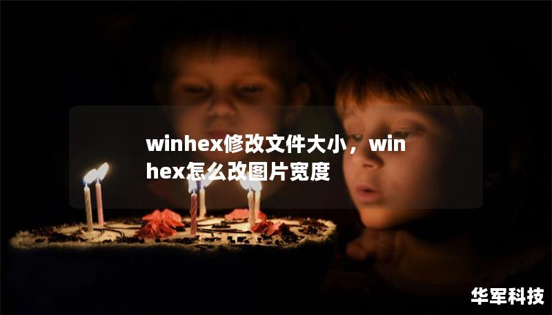 winhex修改文件大小，winhex怎么改圖片寬度