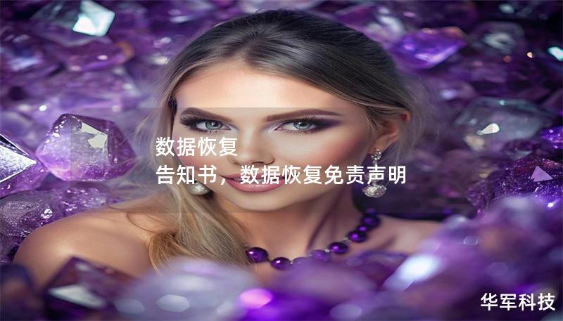 數(shù)據(jù)恢復(fù) 告知書，數(shù)據(jù)恢復(fù)免責(zé)聲明