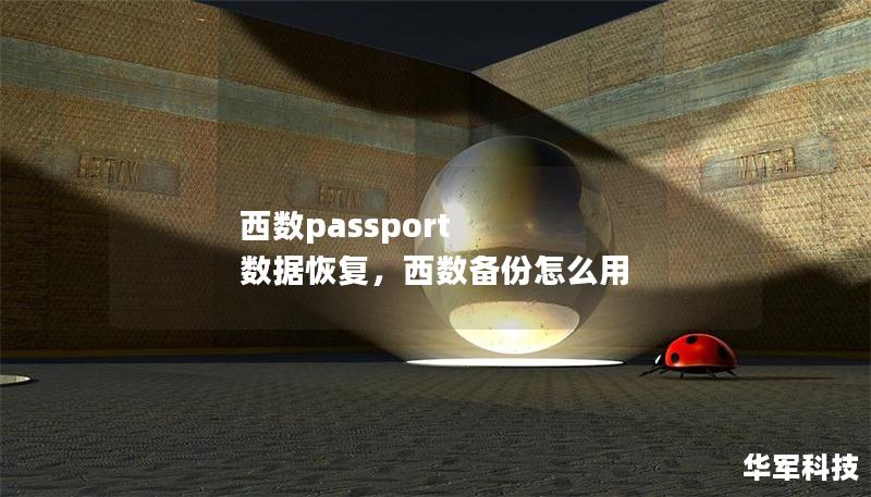 西數(shù)passport 數(shù)據(jù)恢復(fù)，西數(shù)備份怎么用