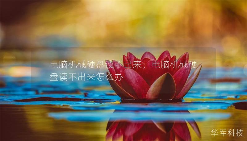 電腦機械硬盤讀不出來，電腦機械硬盤讀不出來怎么辦