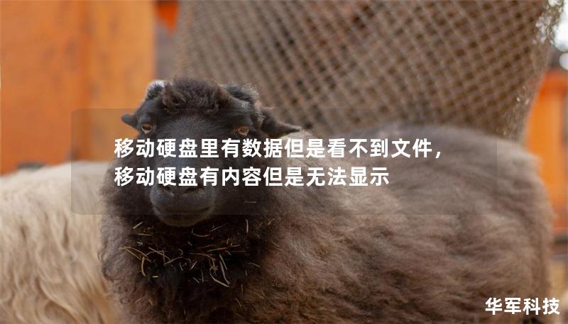 移動(dòng)硬盤里有數(shù)據(jù)但是看不到文件，移動(dòng)硬盤有內(nèi)容但是無法顯示