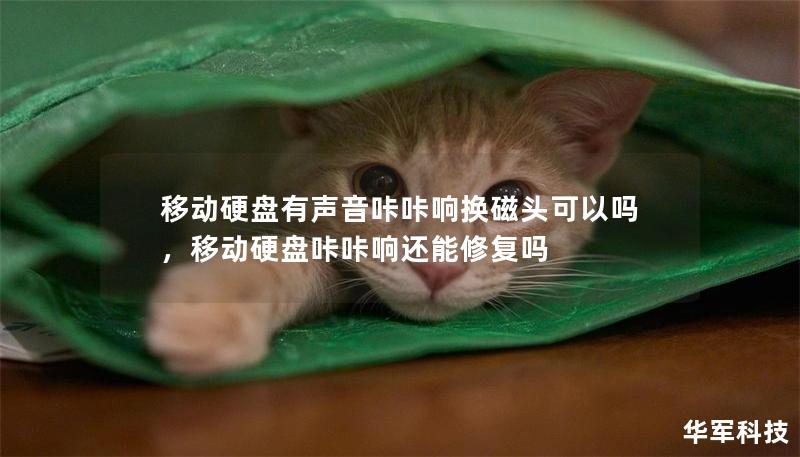 移動硬盤有聲音咔咔響換磁頭可以嗎，移動硬盤咔咔響還能修復(fù)嗎