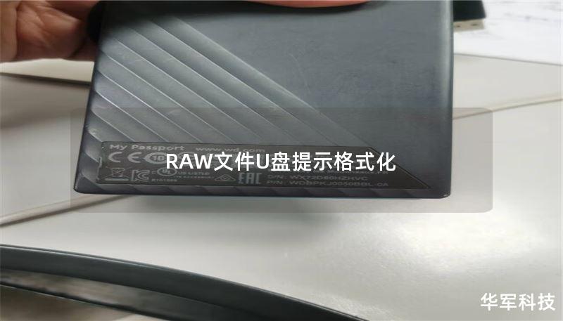 RAW文件U盤提示格式化