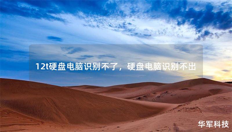 12t硬盤電腦識別不了，硬盤電腦識別不出
