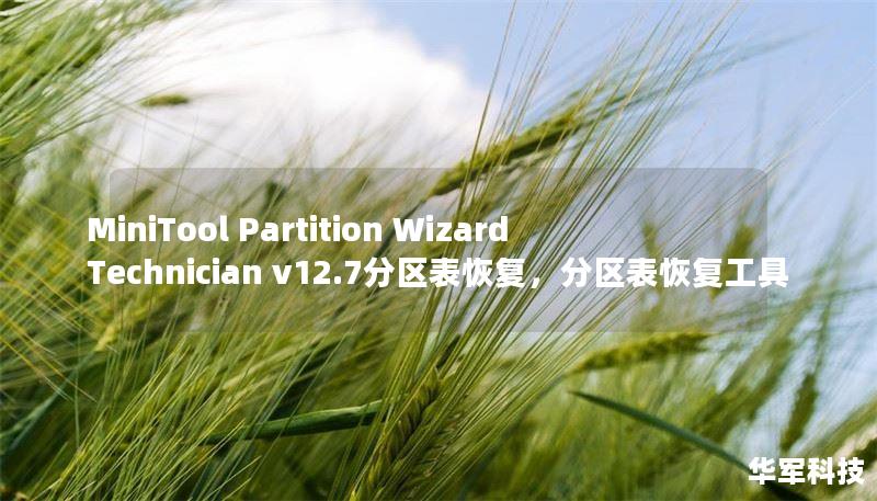 MiniTool Partition Wizard Technician v12.7分區(qū)表恢復(fù)，分區(qū)表恢復(fù)工具