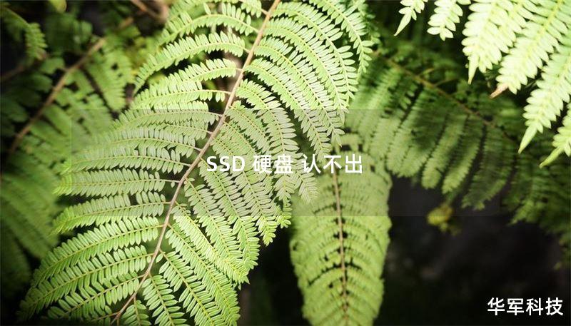 SSD 硬盤 認(rèn)不出