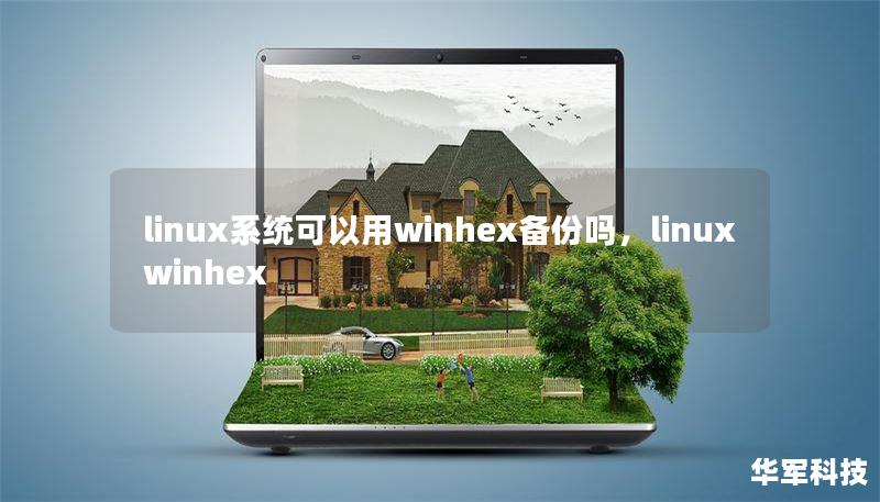 linux系統(tǒng)可以用winhex備份嗎，linux winhex