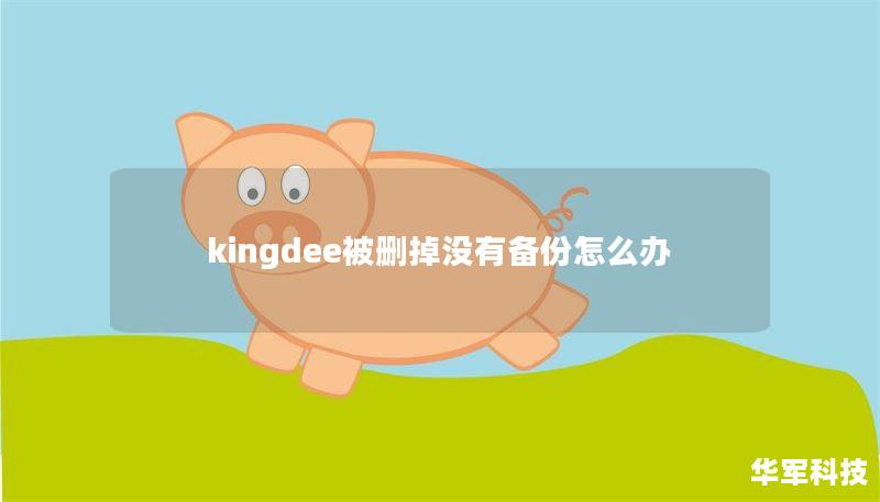 kingdee被刪掉沒有備份怎么辦