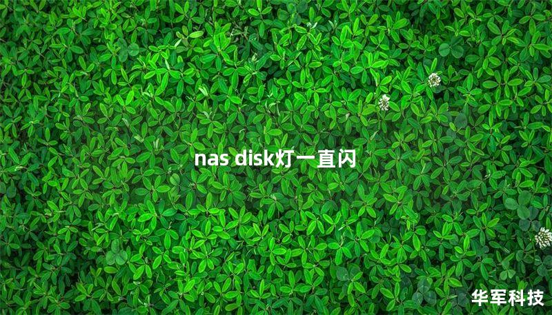 nas disk燈一直閃